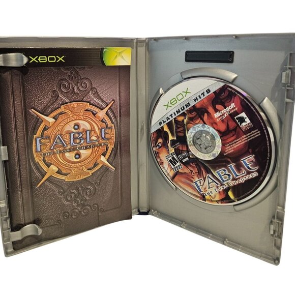 Fable: The Lost Chapters Microsoft Xbox Video Game 2004 Platinum Hits CIB - Picture 2 of 7